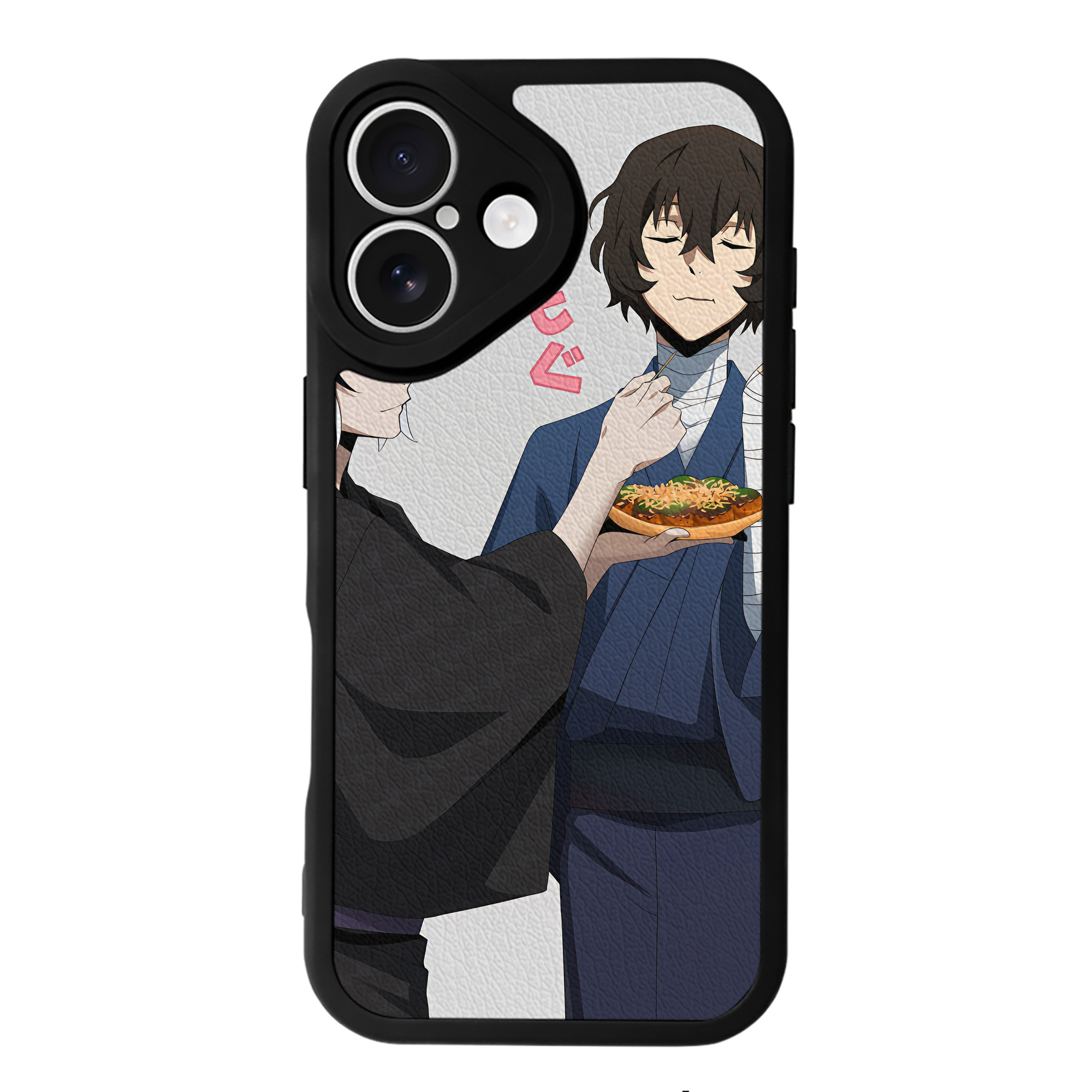 （画像用） 文豪ストレイドッグス Bungo Stray Dogs 【iPhone 16シリーズ対応】シリコンスマホケース（レザー調） 材質：シリコン